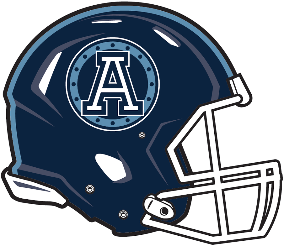 Toronto Argonauts 2018-Pres Helmet Logo vinyl decal